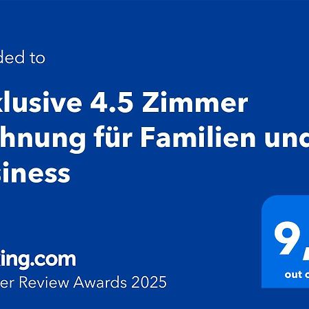 Exklusive 4.5 Zimmer Wohnung Fuer Familien Und Business Eschenz エクステリア 写真